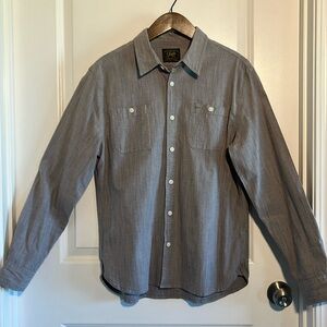 Jach’s Gray Chambray Button Up Shirt| Perfect condition!